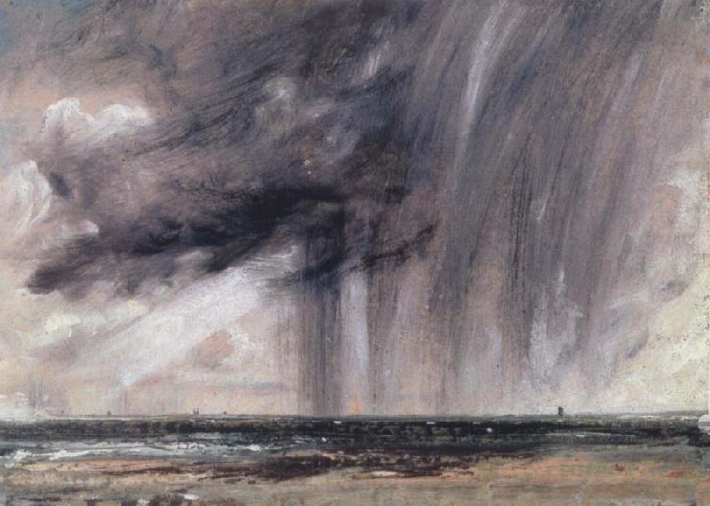 John Constable Rainstorm over the sea France oil painting art